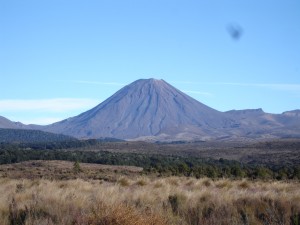 Mt Ngauruhoe im Tongariro Nat. Park